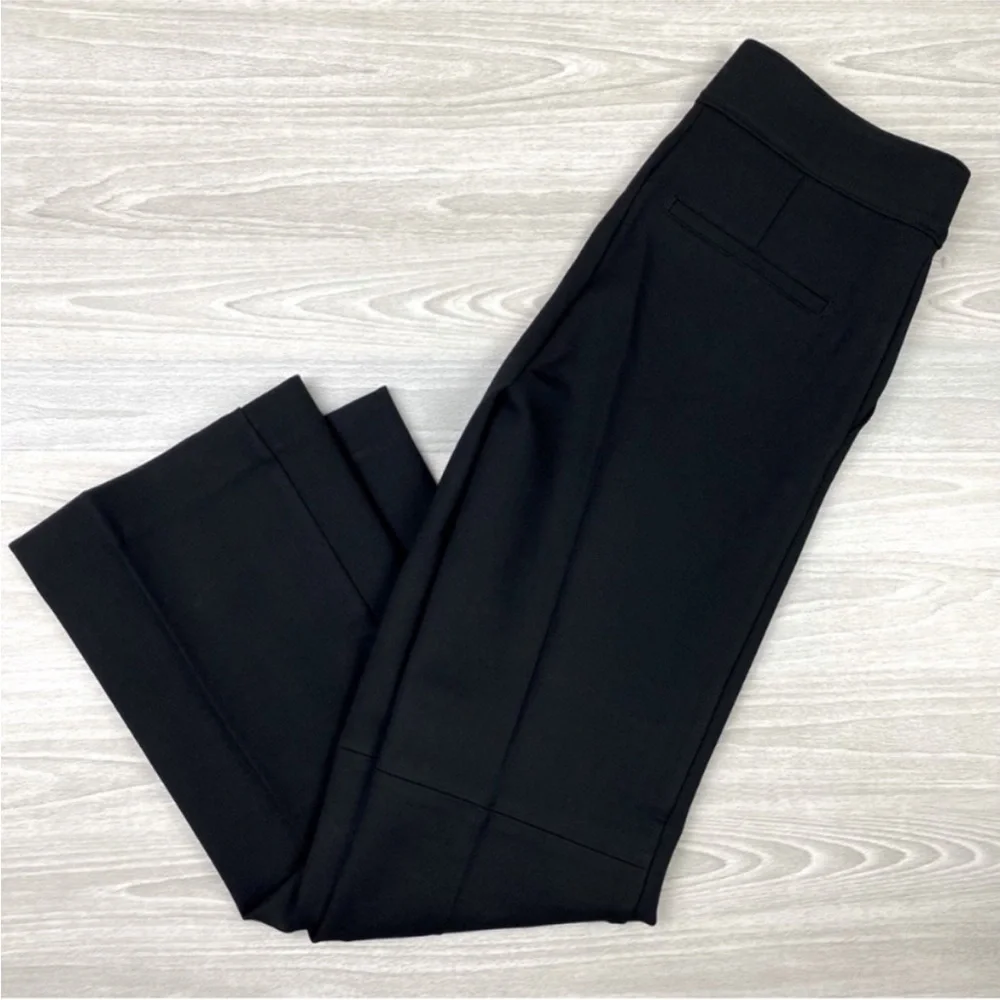 SPANX Super Smooth Perfect Fit Ponte Kick Flare Black trouser pant - Picture 9 of 12
